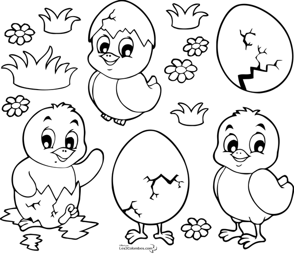 rub coloriage paques 3