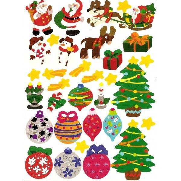 Carnet De 160 Gommette/Stickers Colorés Sur Le Thème De Noël - Marque MegaCrea DIY