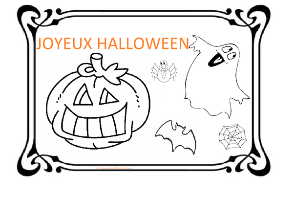 coloriage hallowen