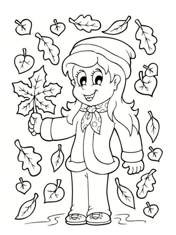 coloriage automne  Page 3