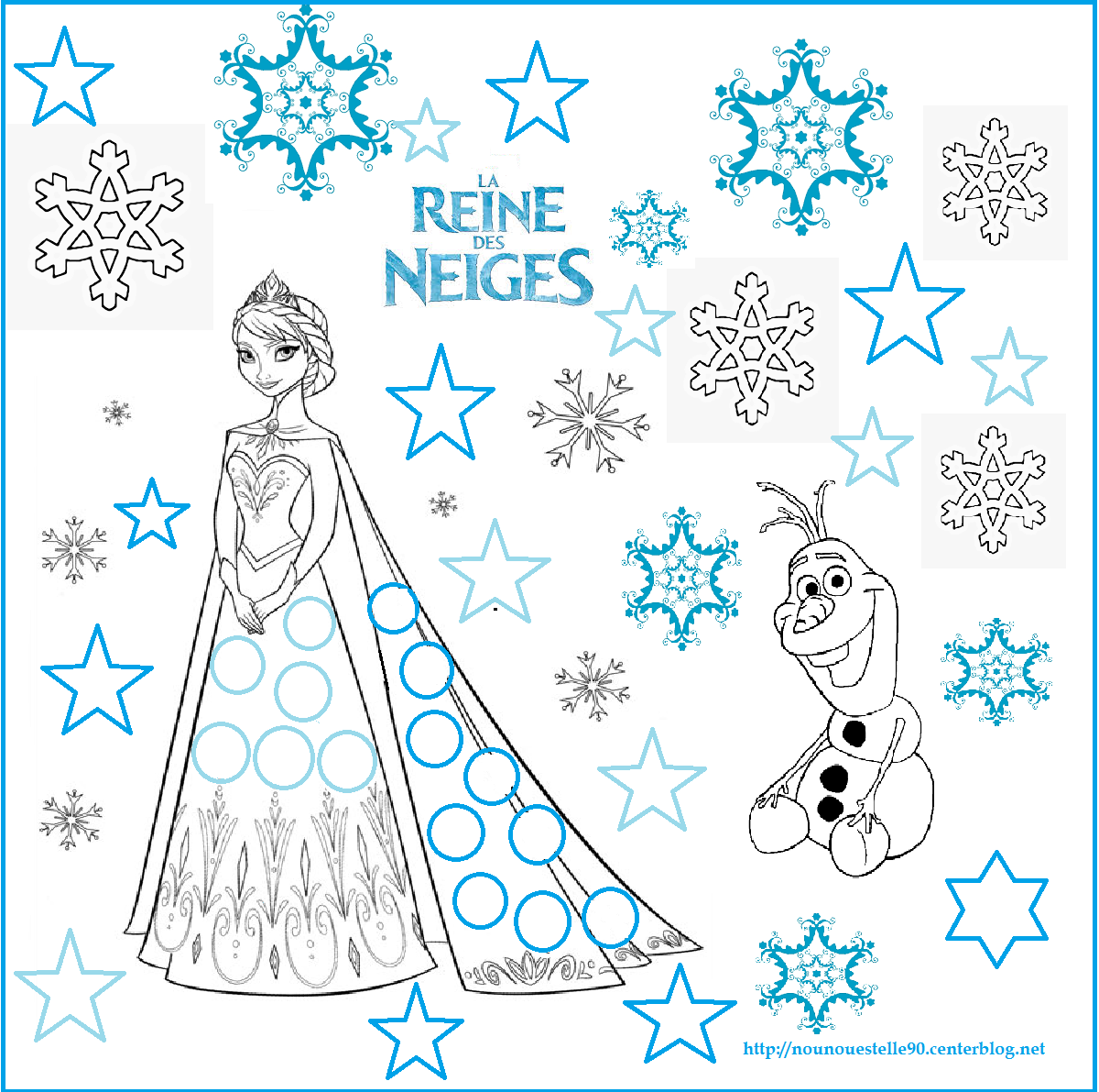 les talons de la reine des neiges