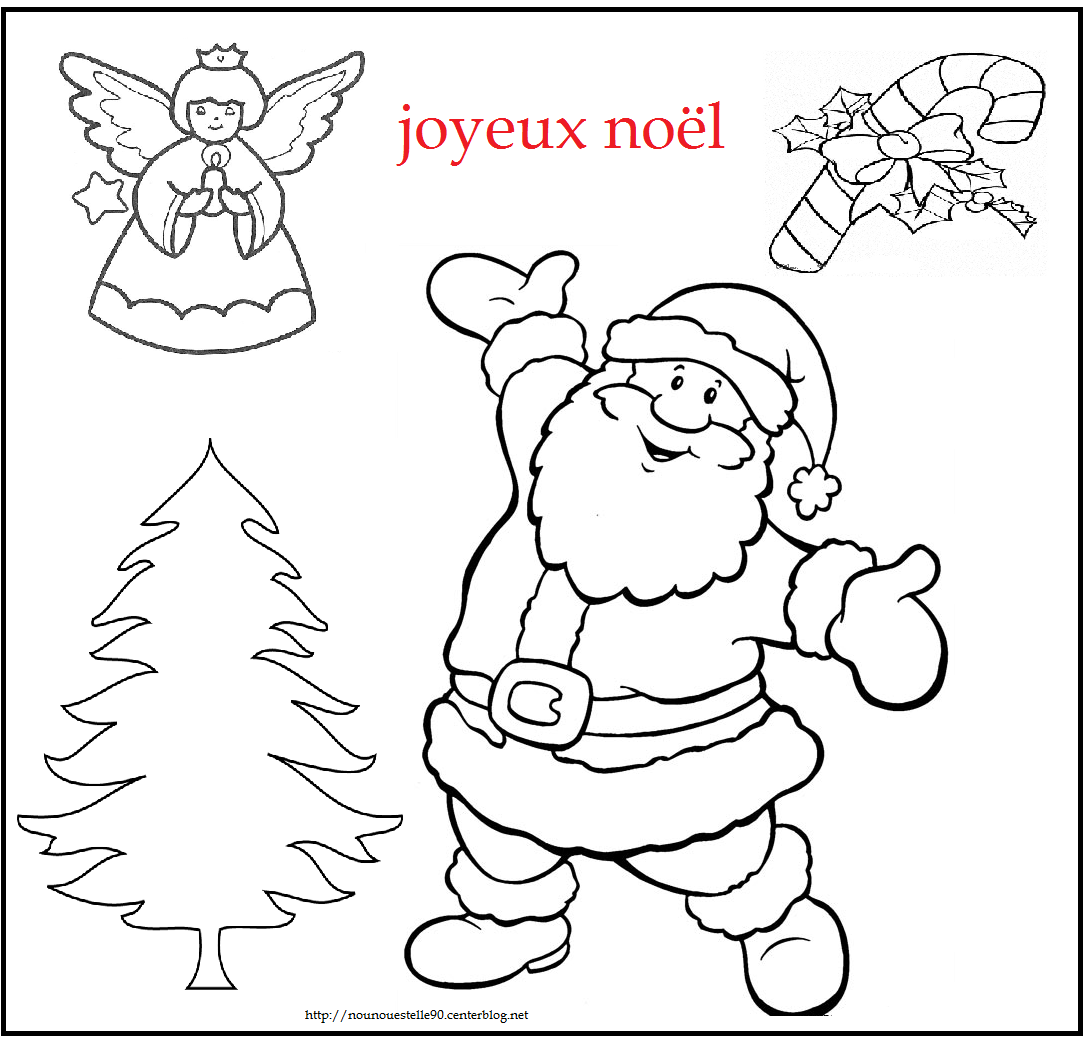 coloriage noel